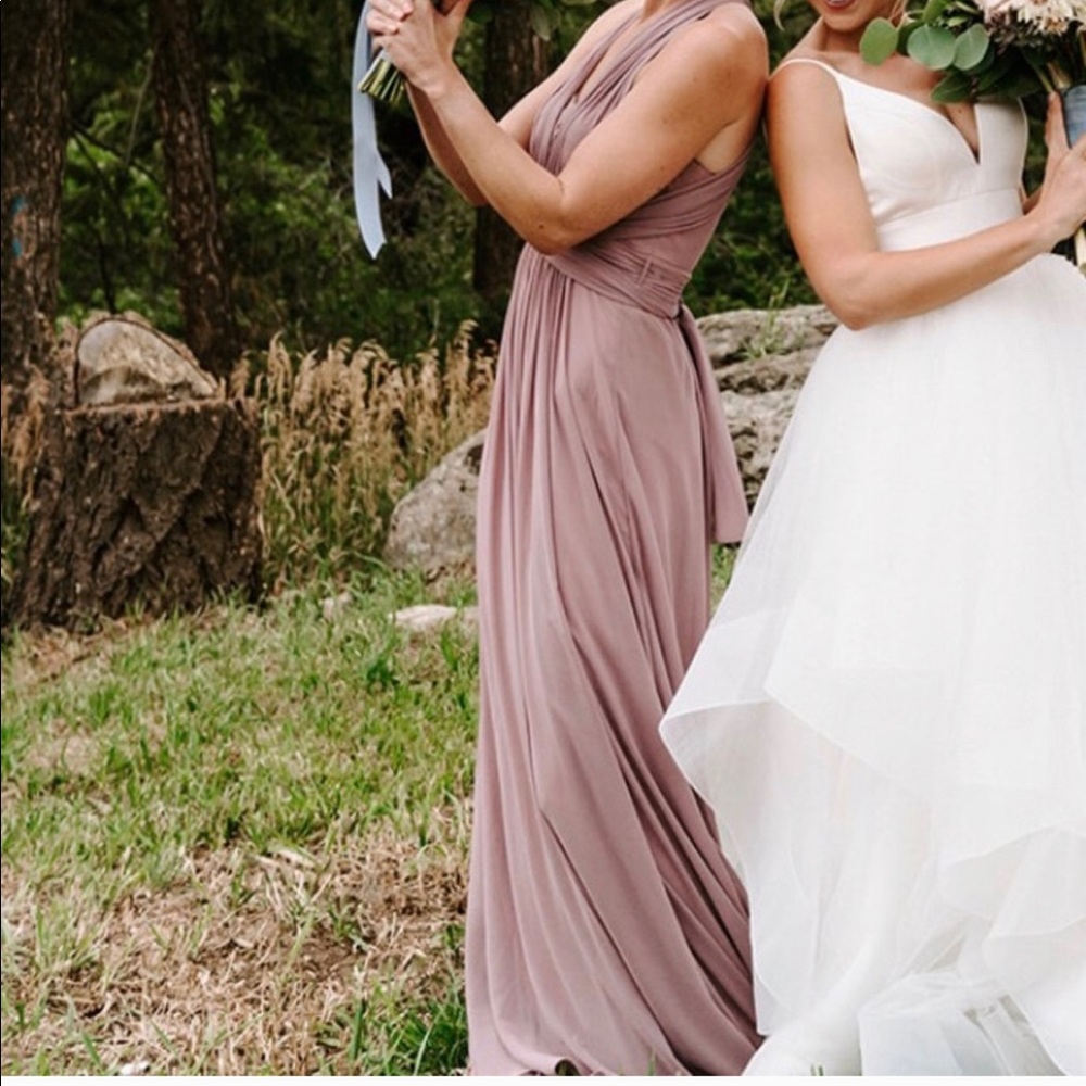 Birdy Grey Dark Mauve Bridesmaid Dress